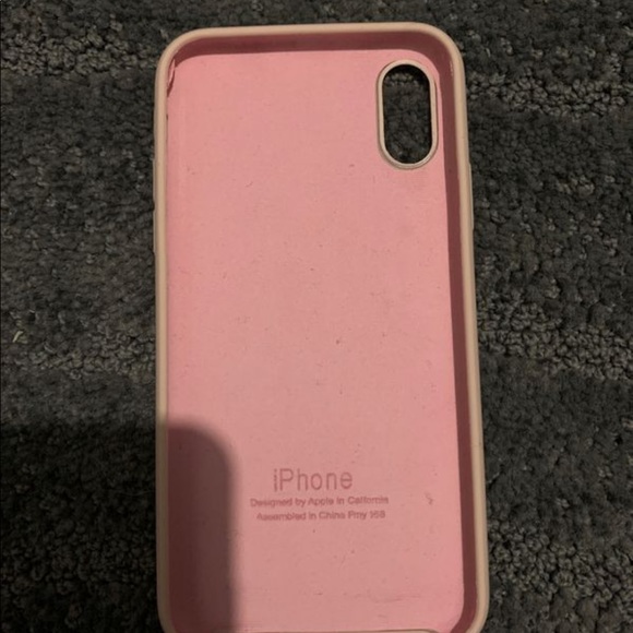 Pink IPhone X/XS Apple Case - Picture 2 of 2